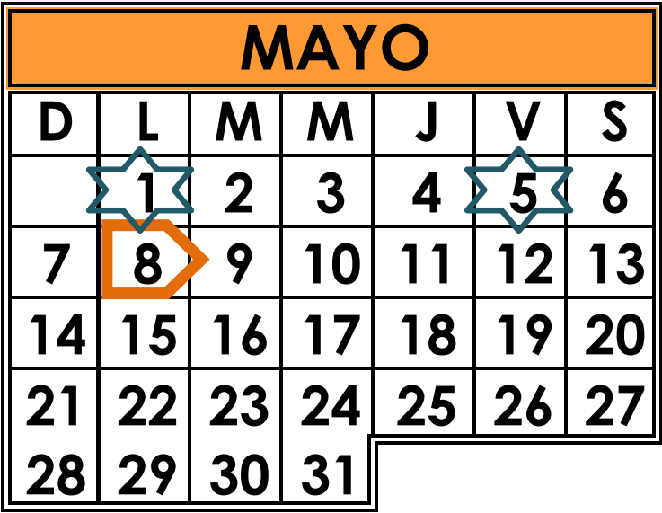 Actividades Académicas en Bachillerato Cuatrimestral del mes Mayo 2023