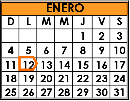 Actividades Académicas en Bachillerato Cuatrimestral del mes Enero 2024
