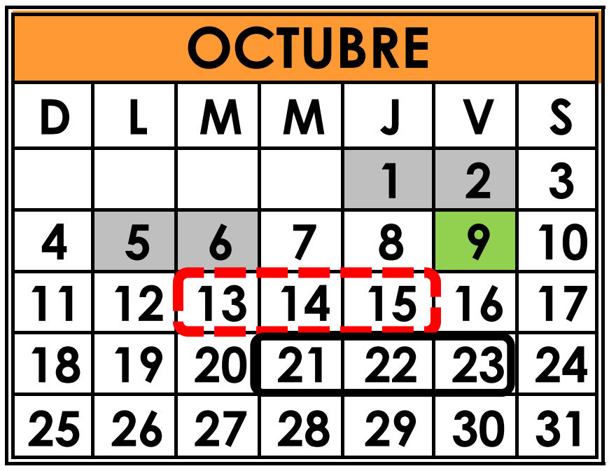 Actividades Académicas en Bachillerato Semestral del mes Abril 2025