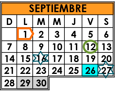 Actividades Académicas en Bachillerato Semestral del mes Marzo 2025