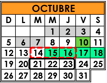 Actividades Académicas en Bachillerato Semestral del mes Abril 2025